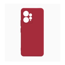 Capa de Silicone com Moldura de Câmera para Xiaomi Redmi Note 12 4g Vermelho Capa de Silicone com Moldura de Câmera para Xiaomi Redmi Note 12 4g Vermelho